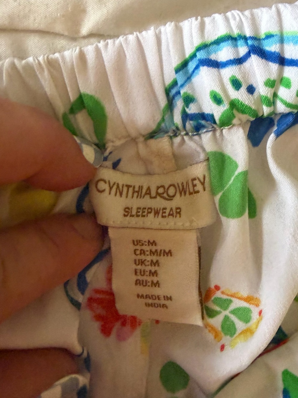 Cynthia Rowley Multicolor Floral & Sun Short Pajama Set - Picture 4 of 4